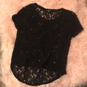 Express lace top